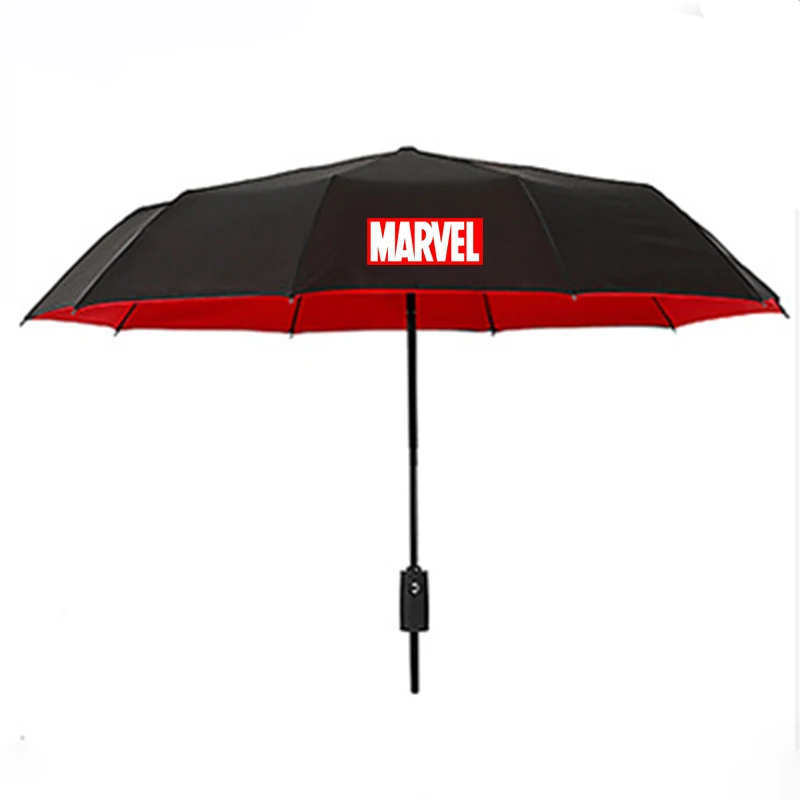 Odolný dáždnik plne automatické dažďové zázraky Avengers anime tovar Men ženy