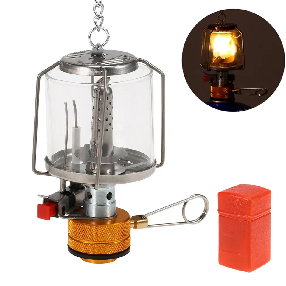 Odolný predaj s plynovou lampa plynovú lampu Turistická lampa Lucerna ľahký piezoelektrický zapaľovací systém stanové príslušenstvo