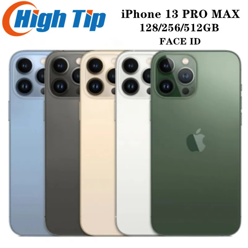Odomknutý pôvodný iPhone 13 Pro Max 128 GB /256 GB ROM A15 iOS Face ID NFC iPhone 13 Pro MAX5G Mobilný telefón