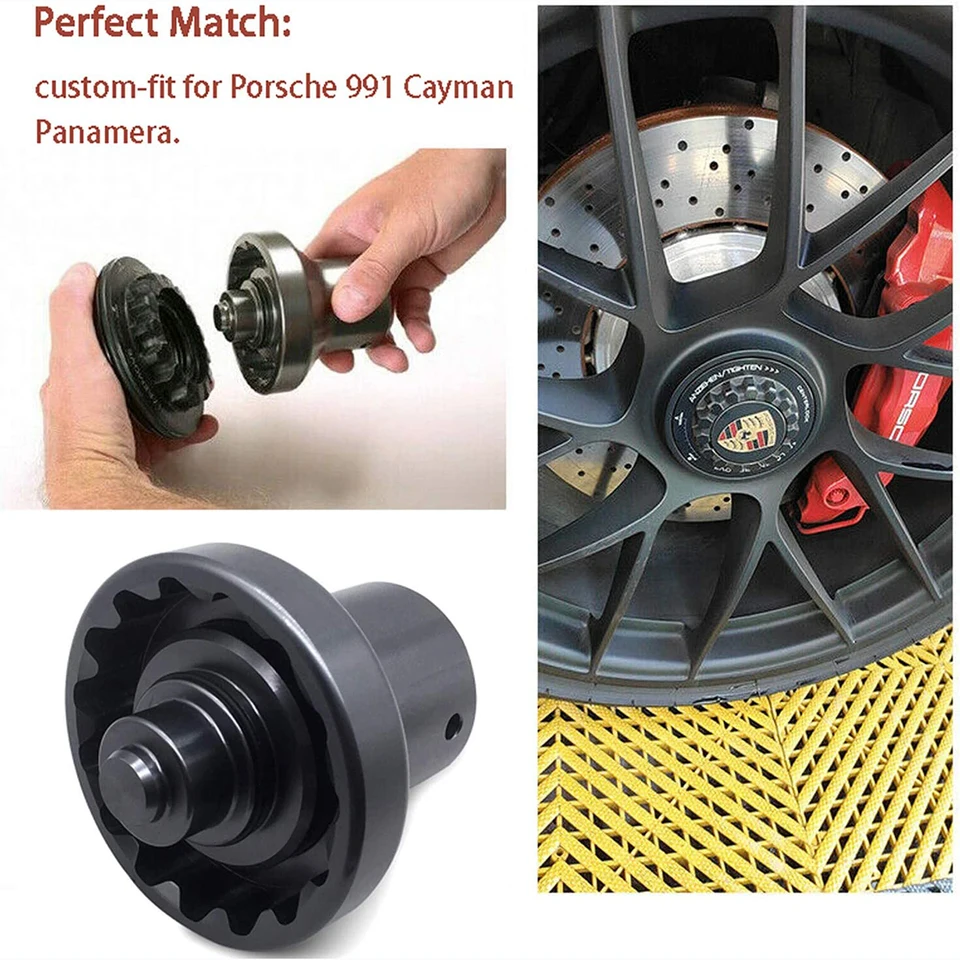 Odstránok náradia s náradím pre orechové koleso pre Porsche 991 Cayman Panamera 3/4 '' Drive