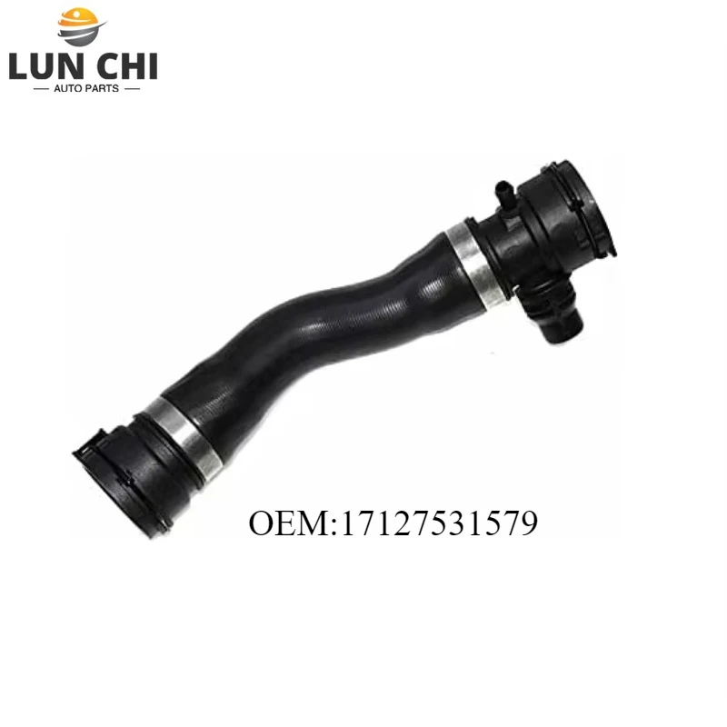 OEM 17127531579 Automobilové diely Motor Horná hadica chladiacej kvapaliny pre BMW N52 E81 E90 130I 325I 330I