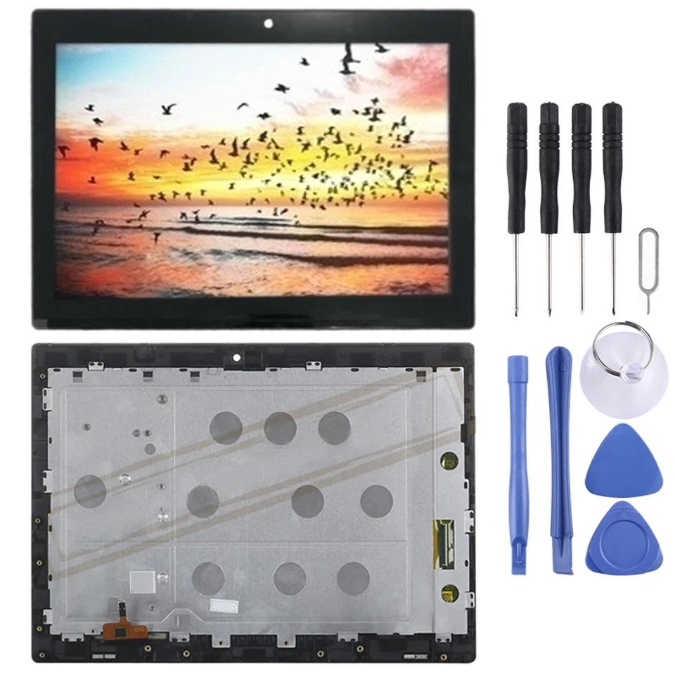 OEM LCD obrazovka pre Lenovo Miix 320 10ICR Digitalizátor Plná zostava s rámom