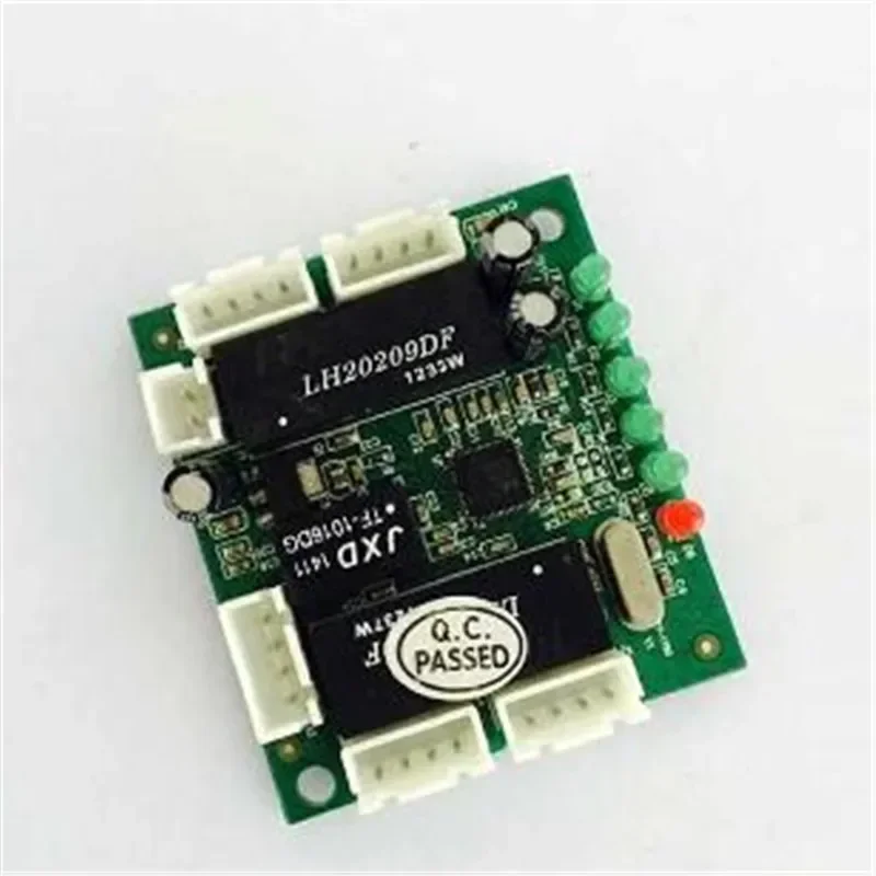 OEM MINI MODULOVÝ NÁVRH ROZPOČTU ETHERNET SWINT Circuit Board pre modul prepínača Ethernet 10/100 MBPS 5/8 port PCBA Board OEM ROP