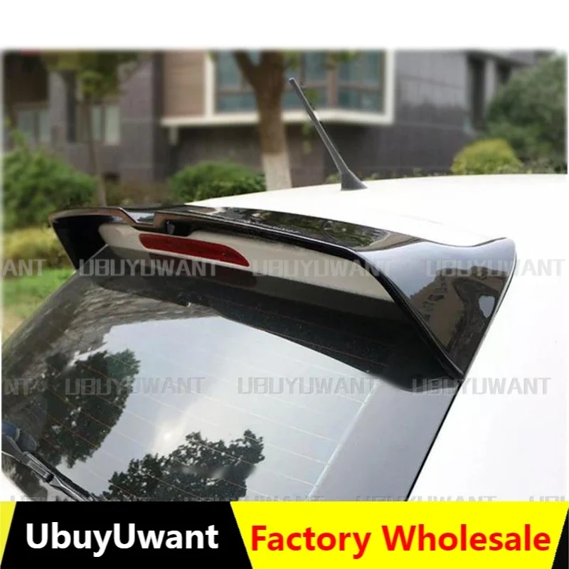 Oettingerový strešný spojler pre Volkswagen Polo MK5 6R 6C 2011-2018 ABS Plastový spoiler Predseda pre VW Polo plus 19-21 krídlo