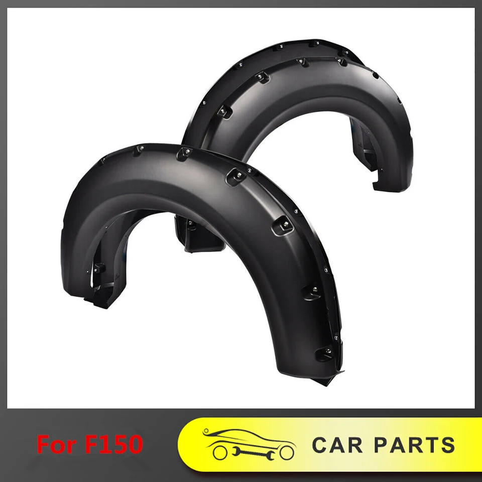 Off-Raod 4x4 Car Fender Fender Flares Wheel Modifikovaný pre Ford F150 F-150 2009-2014 ABS Matte čierne koleso Pickup