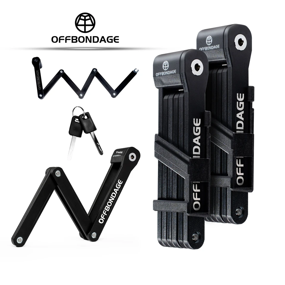 Offbondage Bicycle Lock Sloble Bike Bike Mtb Road Fold Lock High Security Anti krádež Scooter Elektrické bicykle E-bicykle