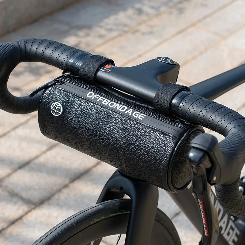 Offbondage Bicykel Bag Bicycle predný vrecko Vodotesná taška na riadidlá prenosné multifunkčné ramenné vrecko na bicykle