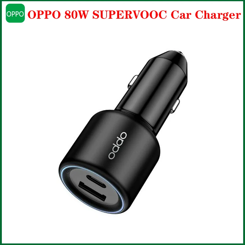 Oficiálne originálne OPPO 80W superpooc nabíjačky automobilu USB-A 80W Max USB-C 30W Max pre OPPO Find X5 Pro Reno 8 9 Pro Plus