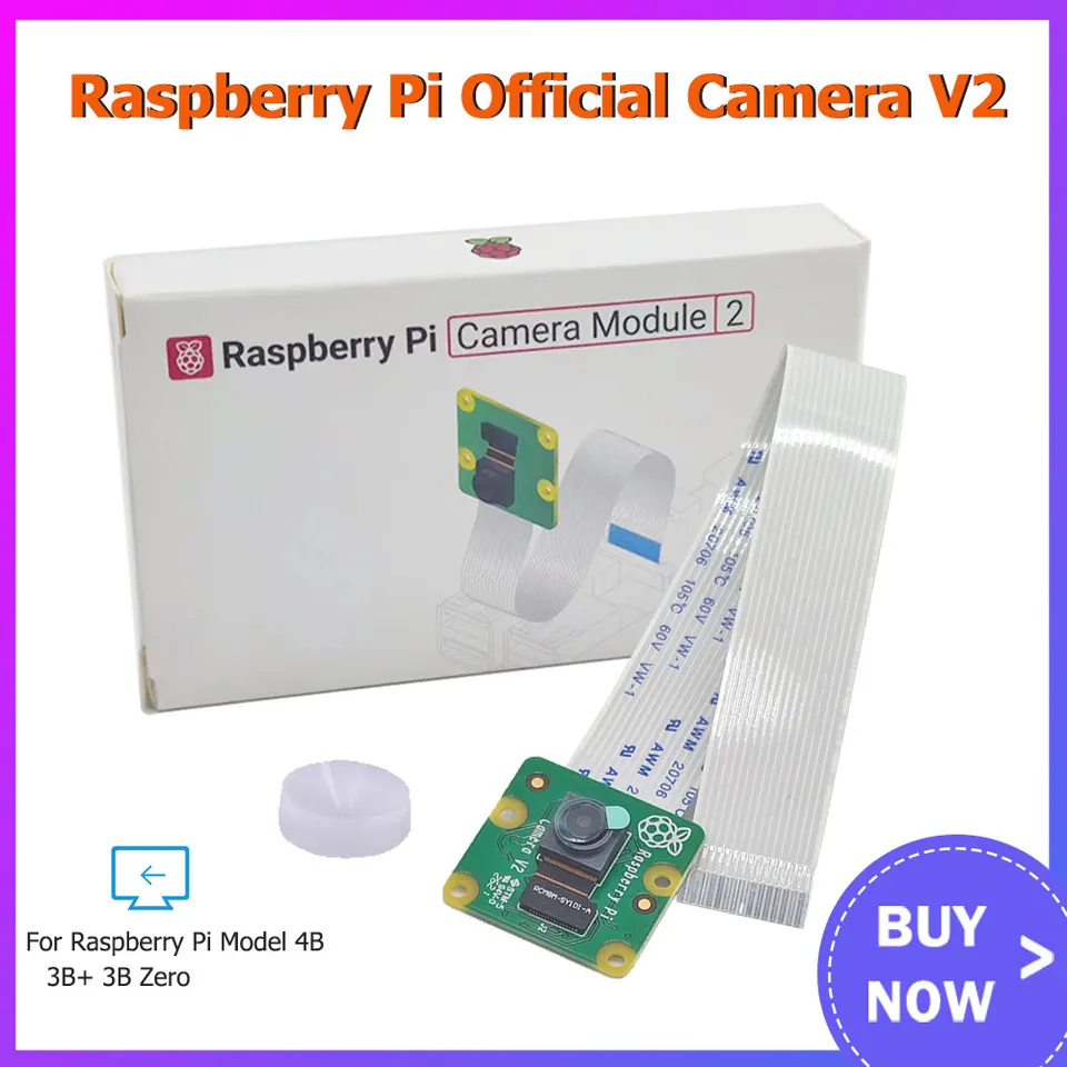 Oficiálne Raspberry Pi 4 Camera V2 IMX219 8MP Webcam Modul pre Raspberry Pi Model 4 B 3B+ 3B Zero