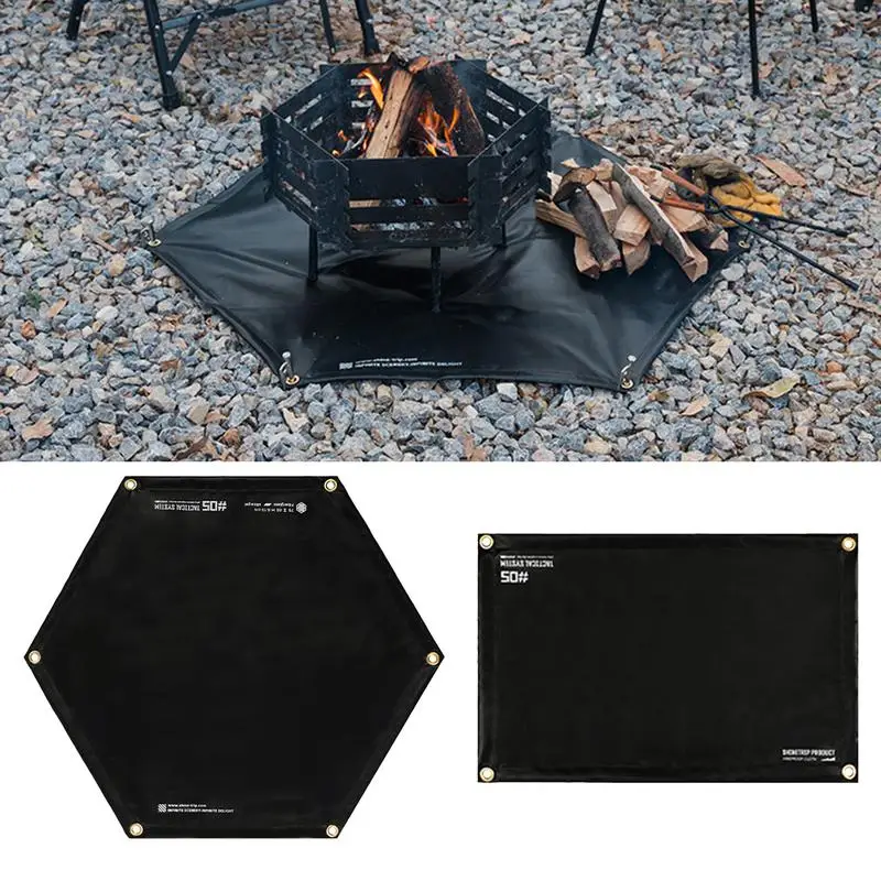 Ohnivá pivo odolná podložka Round Grill Mat Rat Kemp Pifreater Handrice Picnic Bribecue Izolácia rohožka sprevádzaná izolačná izolačná podložka