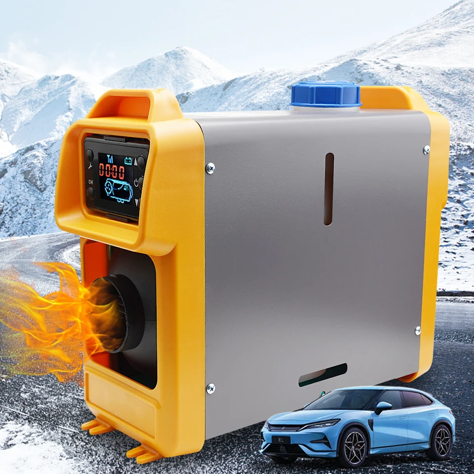 Ohrievač vzduchu s dieselovým dieselovým dieselom 2KW 12V/24V/220 V Ohrievač automobilov s tlmičovačom spínača pre parkovisko RV pre nákladné auto