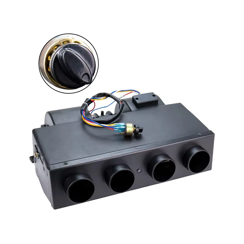 Ohrievač vzduchu Universal Car 12v 24v Big 4 jamka Ohrievač nôh na ohrievanie nôh pre klasický minibus rýpadlo Van Tractor Tractor diely