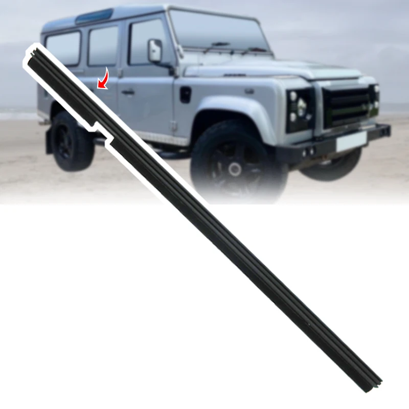 Okenné gumové gumové pásové tesnenie Vonkajšie zadné pravé dvere pre obrancu Land Rover 110 3.9L ALL5982 Príslušenstvo automobilu