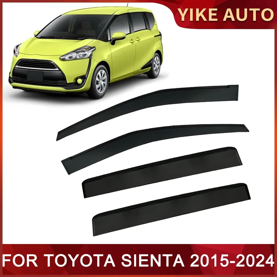 Okenný priezor pre Toyota Sienta XP170 XP210 2015-2024 Vodené dverové dvery Vietor Slnko dažď