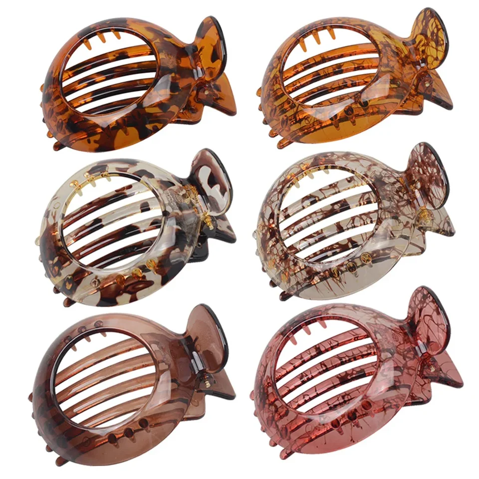 Okrúhle dutiny out out lasc Clips DIY CLAMP Hairpin cop cop clip clip klipy vlasové doplnky pre ženy Dievčatá Clips