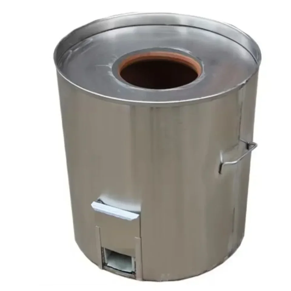 Okrúhly tvar z nehrdzavejúcej ocele Tandoor Clay Pec
