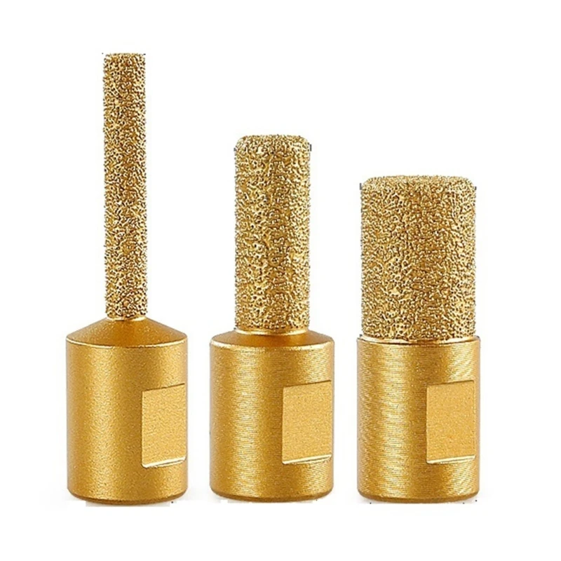 Okrúhlá stopka Vákua Brazened Burr Rotary Brinding Head pre mlynček na uhle, orezávanie hrán vysoko účinných hrán a drážkový nástroj