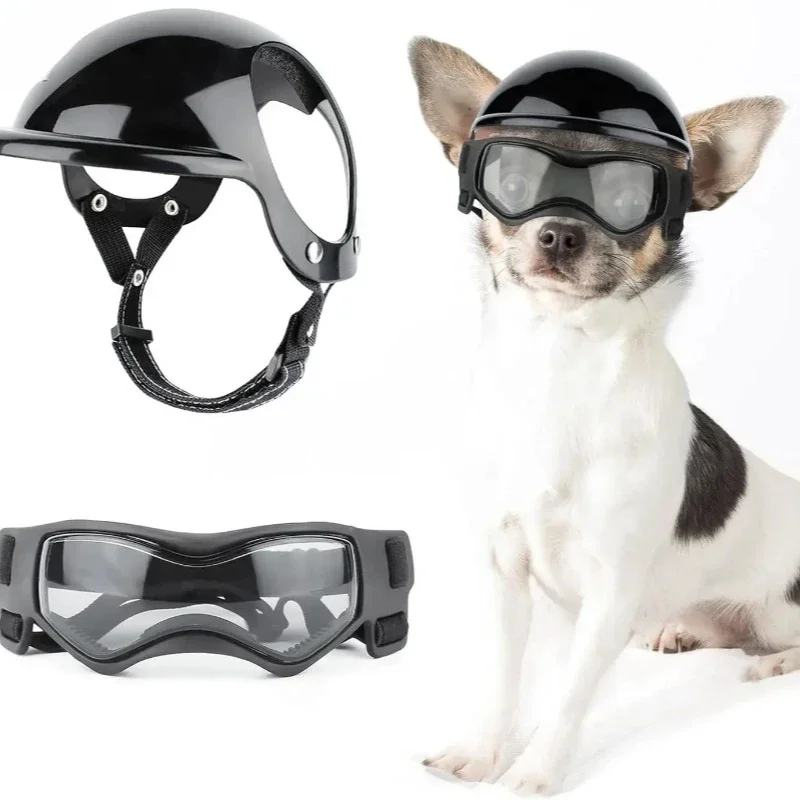 Okuliare psa ventil UV ochranu Soft Soft Remad Okrútiace sa okuliare Cool stylingová prilba na ochranu klobúkov Pet Pet Products príslušenstvo príslušenstvo