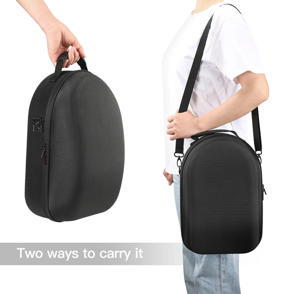 Okuliare VR Storage Bag Tvrdé cestovné puzdro Široký remienok Soulder Bag Ručné puzdro pre Meta Quest VR 3 príslušenstvo