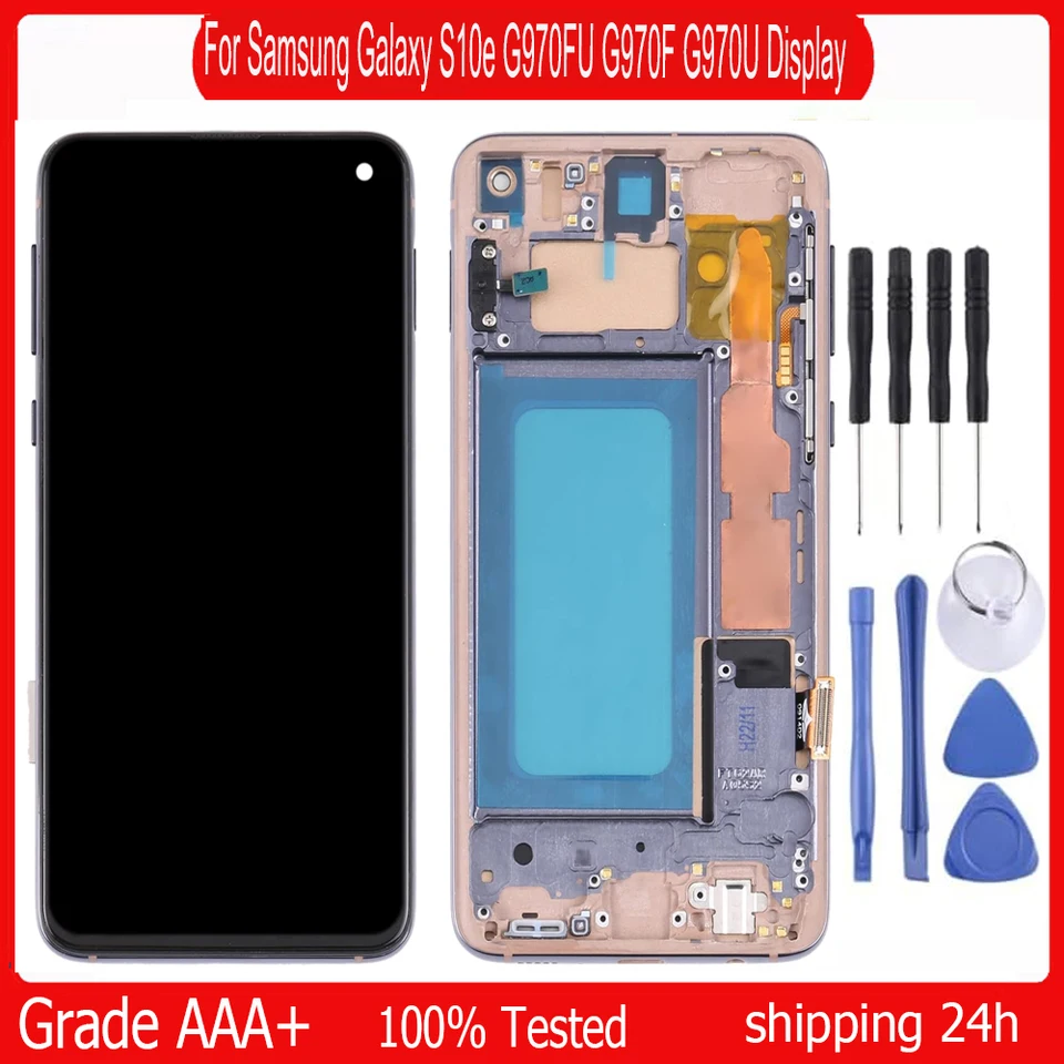 OLED pre Samsung Galaxy S10E G970FU G970F G970U Displej LCD DIGITIZER DIGITÁRU Zostava