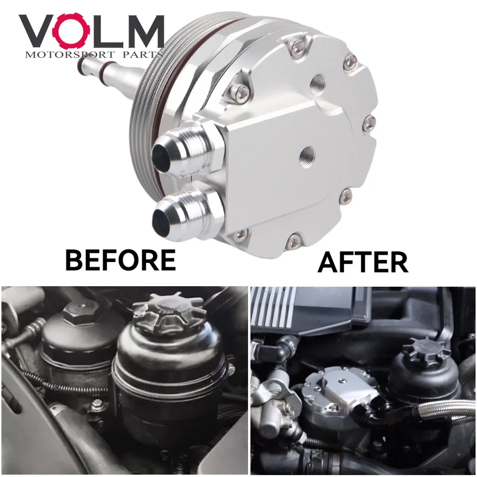Olejový krycí olejový filter na olejový olej pre motorový olej pre uzáver olej pre BMW E46 E36 E39 E60 E61 323I 328I 325I 330I 525I 528I 530I M52 M54