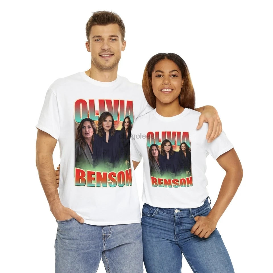 Olivia Benson košeľa Olivia Benson Vintage košeľa Olivia Benson Fan Tees Retro 90s tričko Olivia Benson Merch Darček