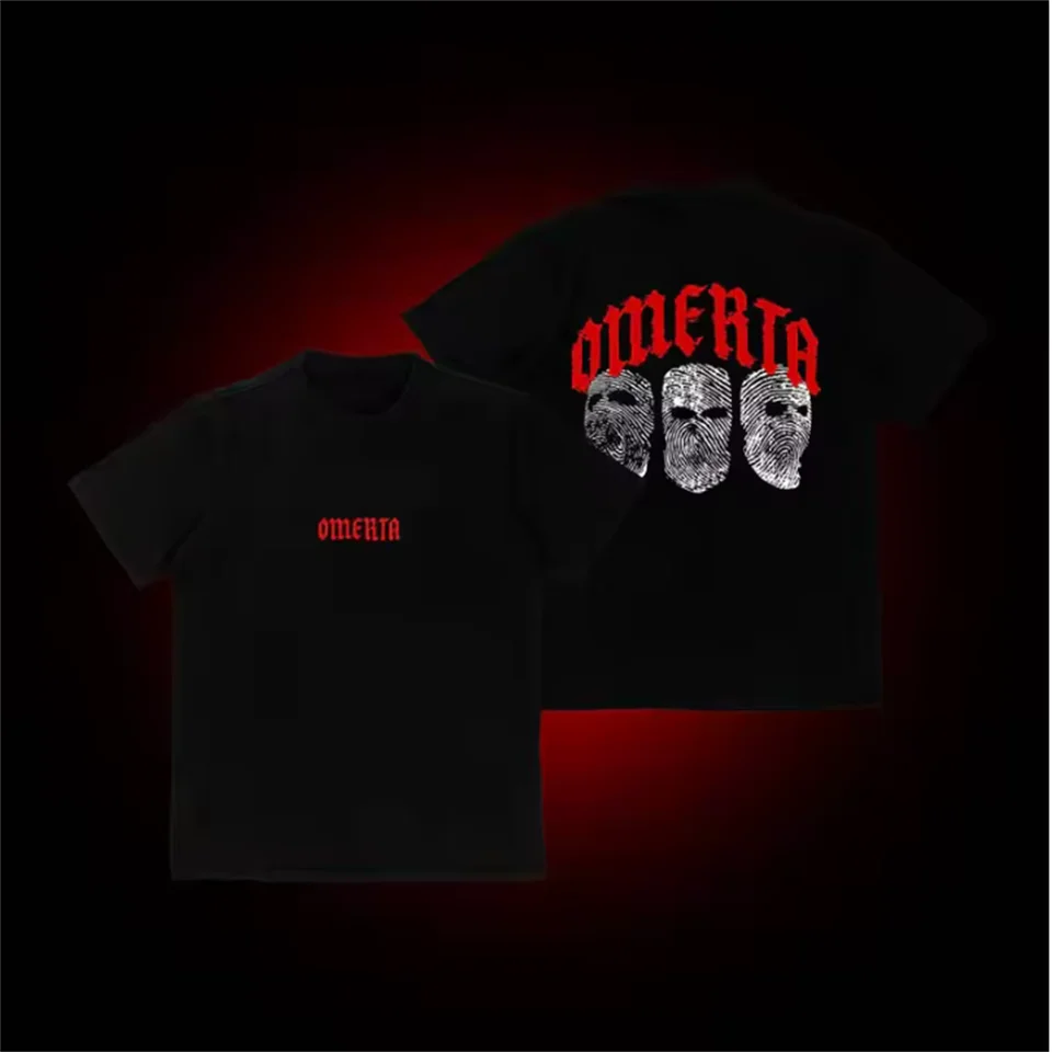 Omerta - Pánske priedušné 3D tlačené boxerské obleky Round Crick Krátke rukávy Pánske vonkajšie športové oblečenie Deti a dievčatá letné tričko