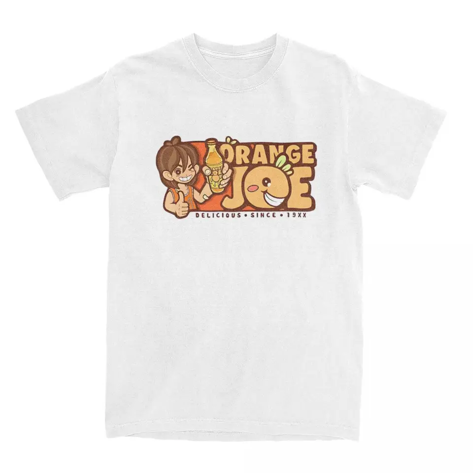 Omori Orange Joe Game for Men Dámske tričko Terchandise Unique Tees Tričko 100% bavlnené odevy
