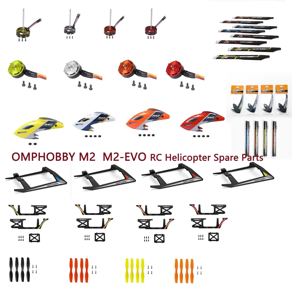 OMPHOBBY M2 EVO M2-EVO RC VRAZAKA NÁKLADNÉ ČASŤ DÁNKA PRÁVNA PRÁVNA VÝROBA Krídla ZARIADENIE MOTORA SERVO TON ROM SET ČASŤ 1