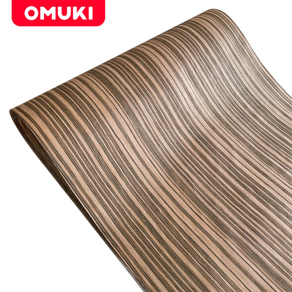 Omuki Ebony Drevená dyha ručne vyrobená DIY renovácia nábytku šatníka stolové auto interiérový reproduktor