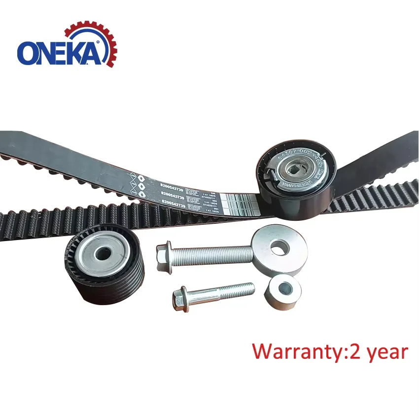 Oneka Motor Parts Timing Belt Kit pre Renault Megane Petrol 2L Nissan Terrano 1.6L 2L 130C11551R 8200542739 8200061345