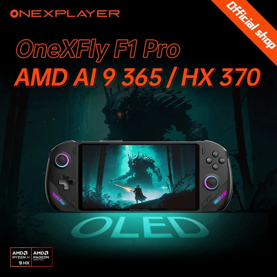 Onexplayer Onexfly F1 Pro Amd Ai 9 HX 365 370 OLED