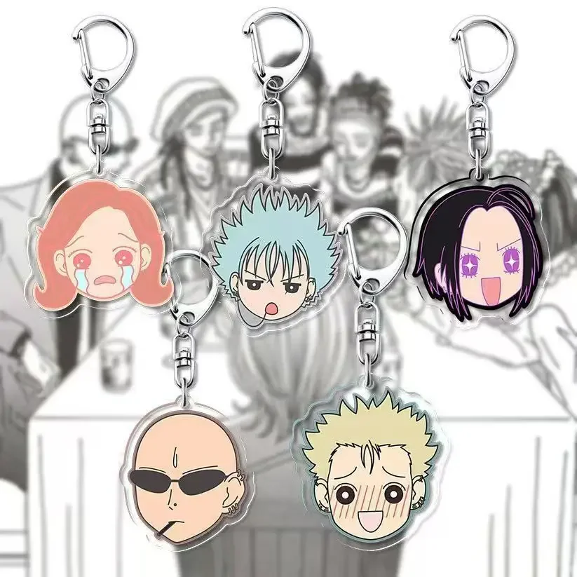 Oosaki nana hachi nana Anime Keychain prívesok taška kúzla Key Ring Priatelia Pár šperky darček