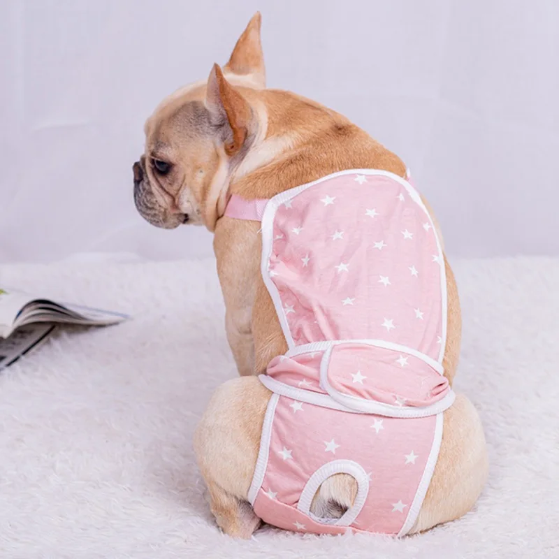 Opakovane použiteľné pedé plienky Pet Pet Pet Fyziologické nohavice spodná bielizeň psie šteňa plienky briefs sanitárne nohavičky šortky