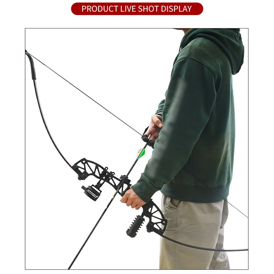 Opakujte lukostreľbu Bow and Arrows Set 30 libier s cieľovými papiermi Arm & Finger Guards for Detd Teenager začiatočníkov športovcov