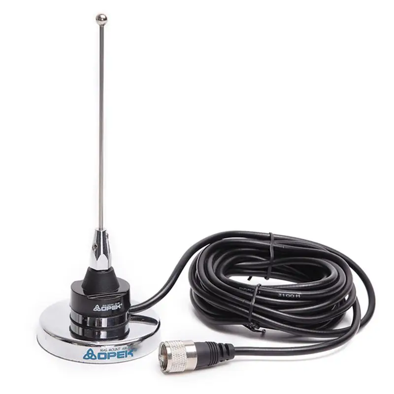 OPEK NC-450M UHF 400-520MHz NMO MINI anténny magnet držiak koaxiálny kábel pre Baofeng Qyt Tyt Kenwood Mobile Radio Walkie Talkie