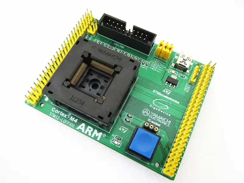 OPENTOP STM32 Testovací blok Burn-In Block Programming Block STM32F407 GD32F103 STM32 QFP100 CKETSTEST lavica
