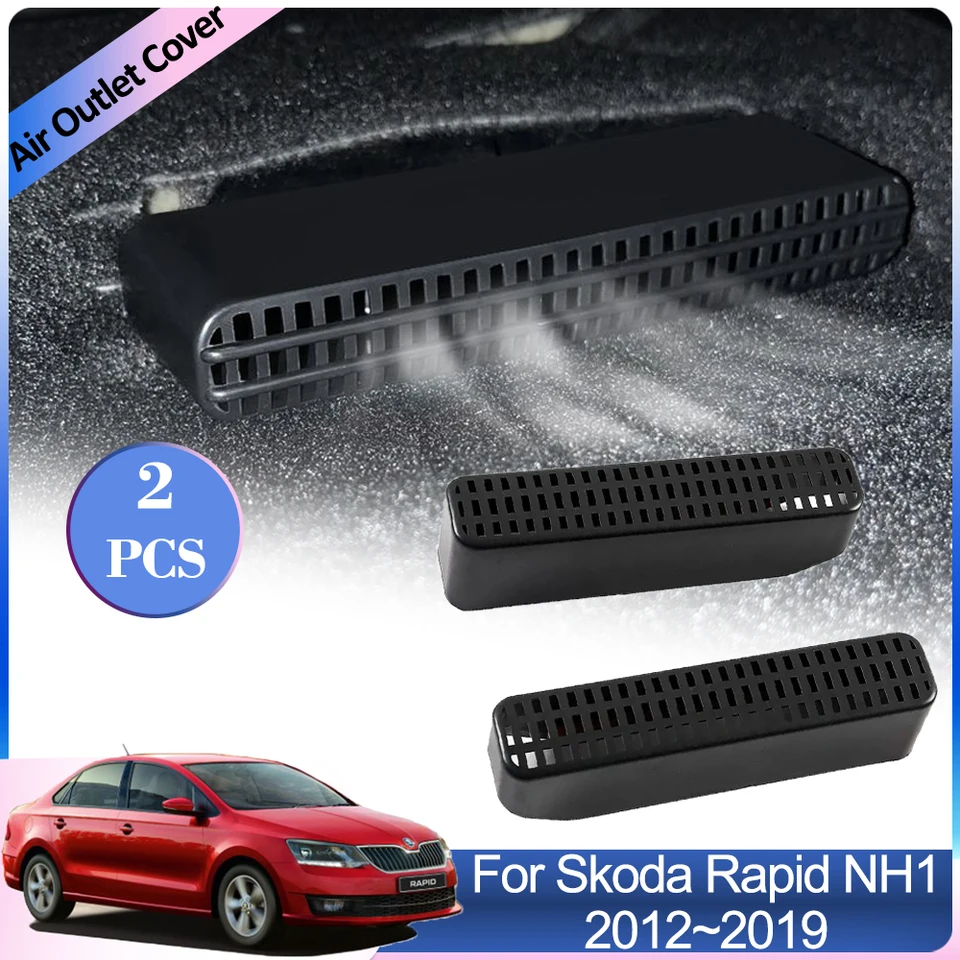 Opešné kryty automobilových vzduchov pre SKoda Rapid NH1 Volkswagen VW Polo 2012 ~ 2019 Pod kondicionérou vetracie mriežky