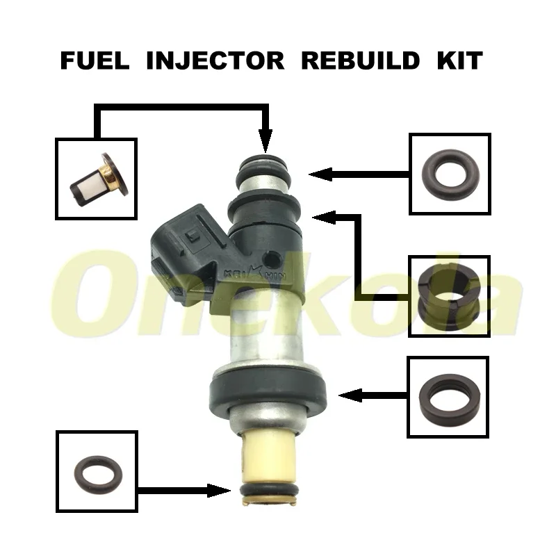 Opravy injektorov paliva pre Acura MDX Honda Odyssey Pilot 06164-P8E-A00 FJ339 842-12279