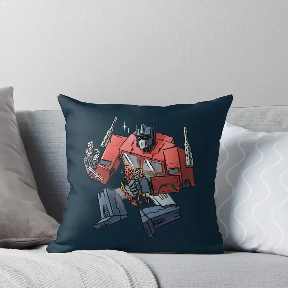 Optimus hrá s bionicles hádzať vankúš vankúš vankúš vankúš vankúš mramorový vankúš vankúš na vankúš