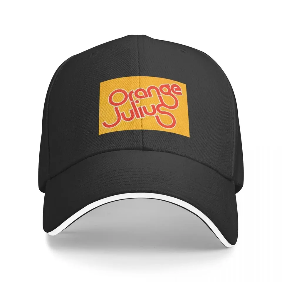 Orange Julius Baseball Cap rybárska čiapka klobúk baseballová čiapka Ženy plážové módne pánske mužské mužy