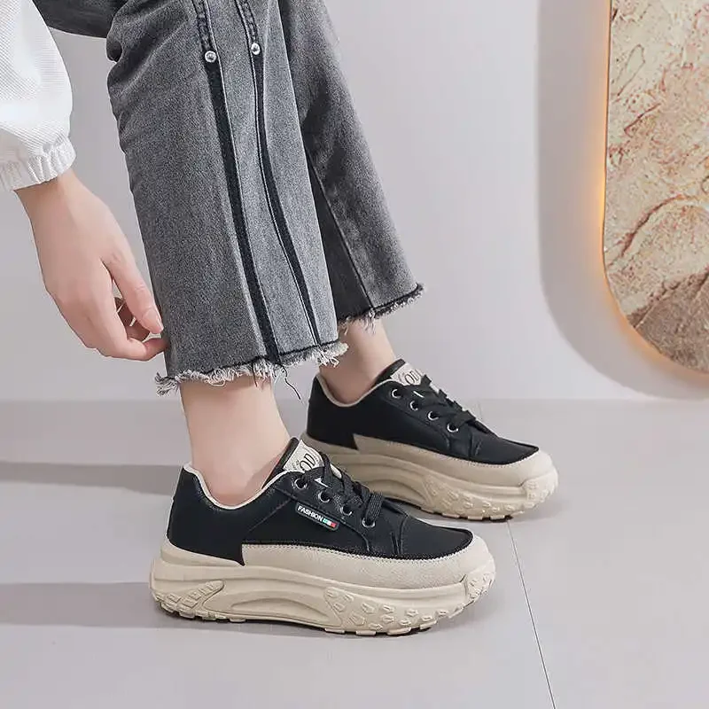 Oranžové topánky Príležitostné tenisky pre ženy Značka Dámske jarné športové topánky Topanky Top Comfort Trend Fashion-Man Wide Fit