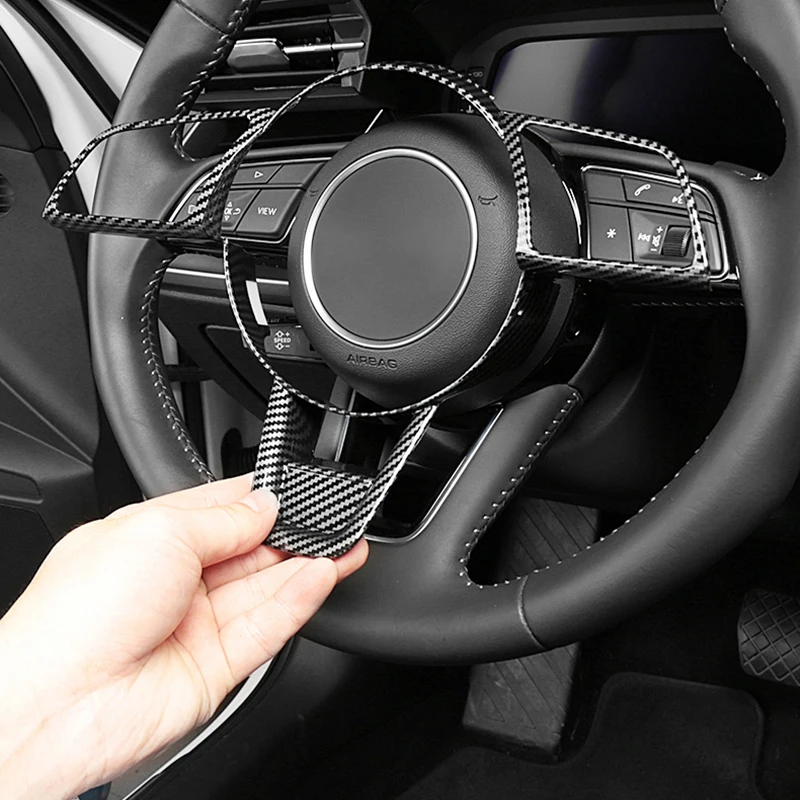 Orchný kryt dekorácie volantu pre nálepky na nálepky na nálepky na nálepky na nálepky na volant Audi A3