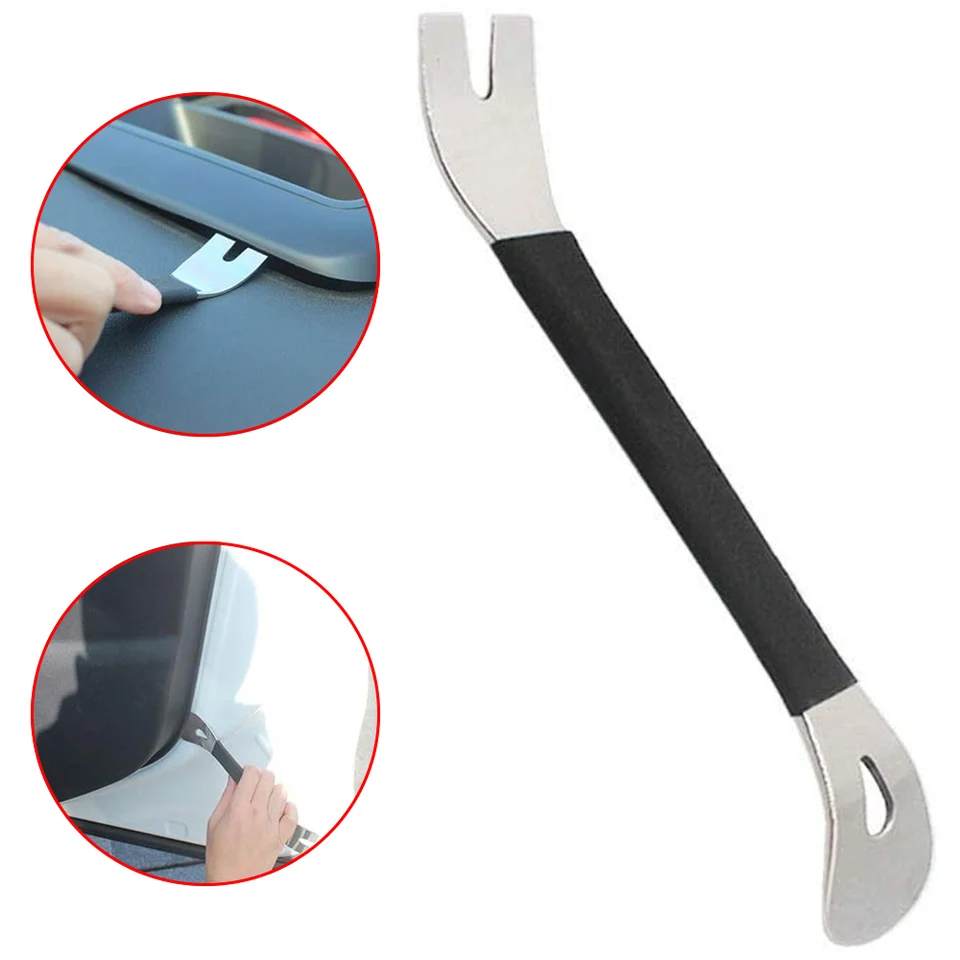 Orezanie automobilu Nástroj z nehrdzavejúcej ocele Odtrhnutie dvojdomu Tink Tink Level Tiness Tools Tools Dvere Panel Audio Terminál Ovládač Vodič