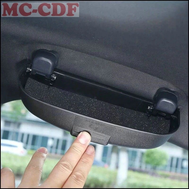 Orezanie automobilu pre Volvo XC60 XC90 S60 V60 Okuliare Slnečné okuliare Slnečné okuliare Storage Box Výmena dielov príslušenstvo