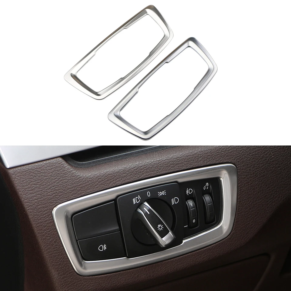 Orezanie krytu gombíka pre spínač vozidla pre BMW X1 F48 2016 2017 2018 2019 2020 X2 F39