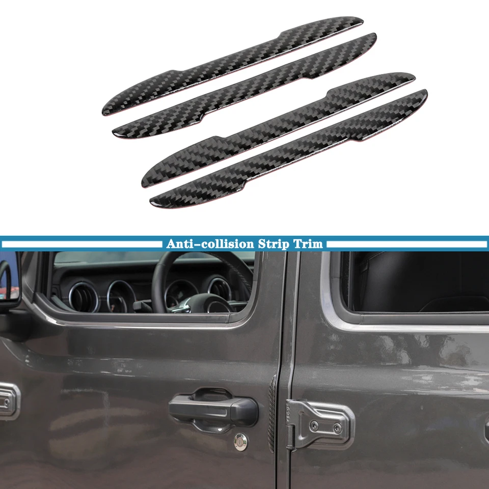 Orezanie krytu proti zrážkam 1997-2023 pre Jeep Wrangler TJ JK JL Gladiator JT Compass Renegade Car Accessories Carbon Fiber