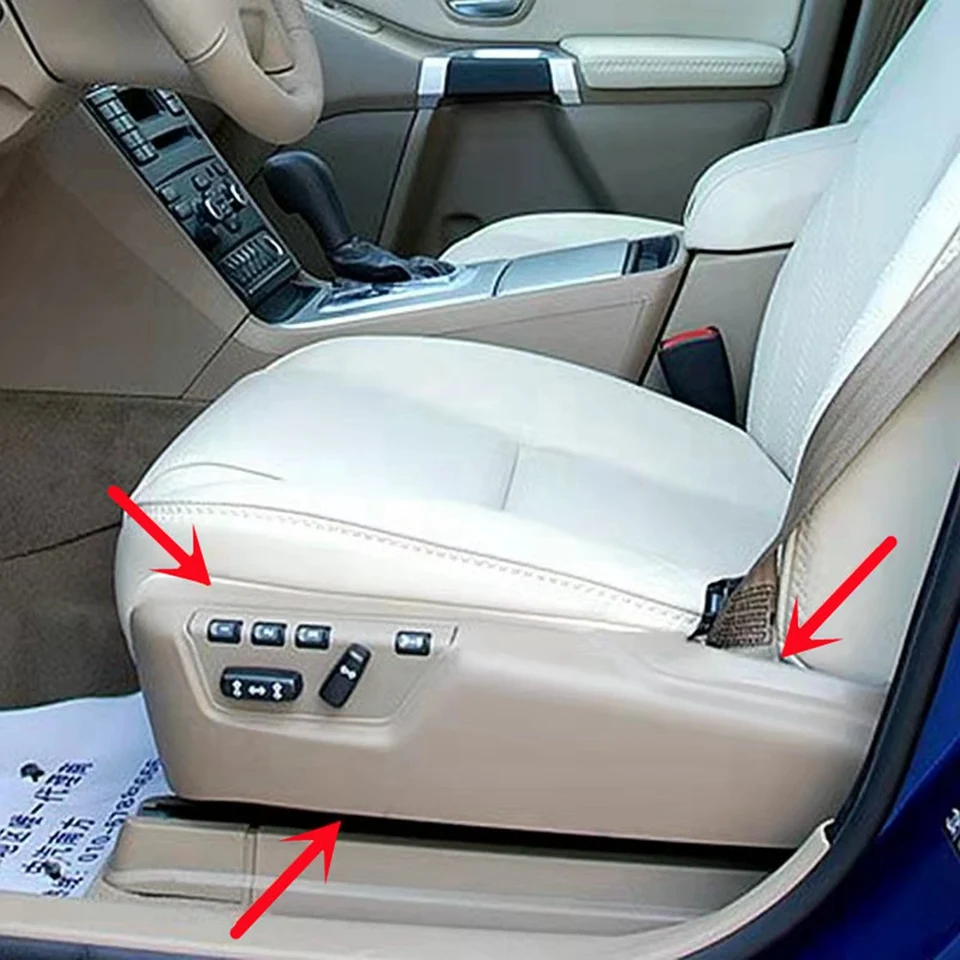 Orezanie panela na ľavom sedadle pre Volvo S80 XC90 V70 S60_TBB