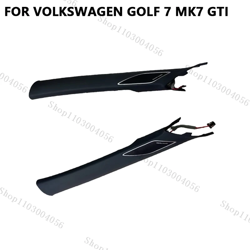 Orezanie výškov automobilu A pre Volkswagen Golf 7 MK7 GTI Čierny stĺp Audio interiérové ​​panelové reproduktory