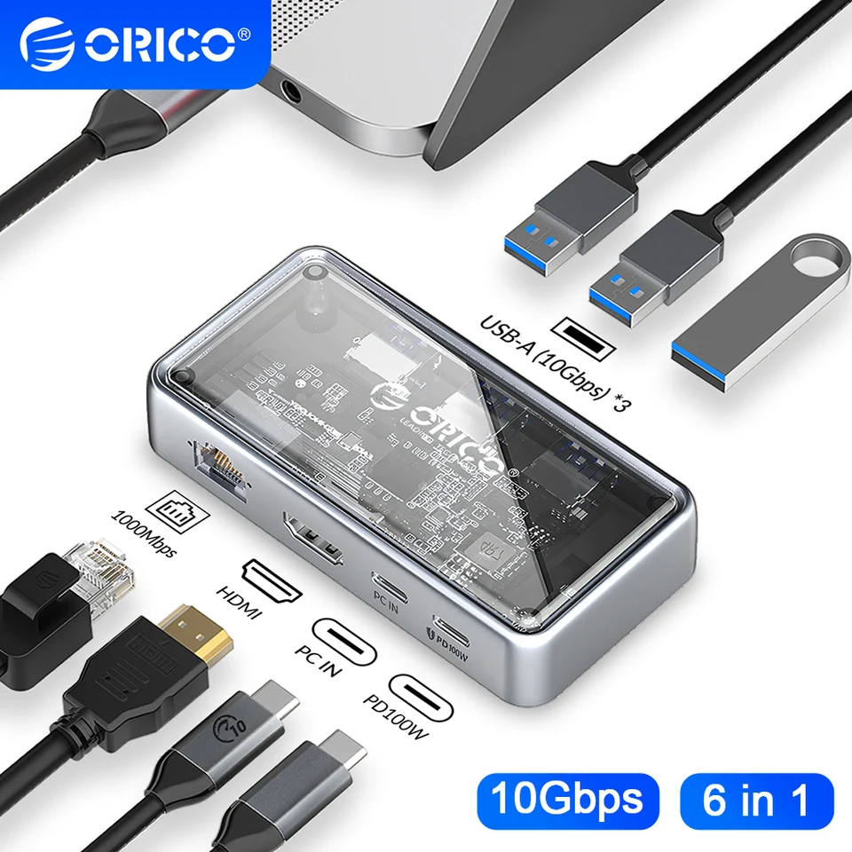 ORICO MULTI USB 3.0 Port HUB Dokka